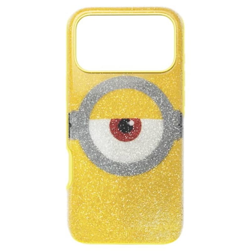 Swarovski 5744835 swarovski fashion piece - minions 17 pro max case yel nuovo in scatola originale