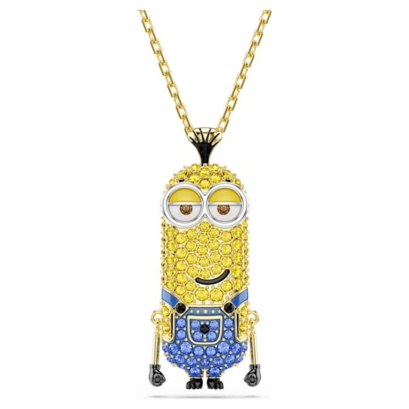 Swarovski 5743384 collana / set swarovski - pend kevin yel/gos nuovo in scatola originale