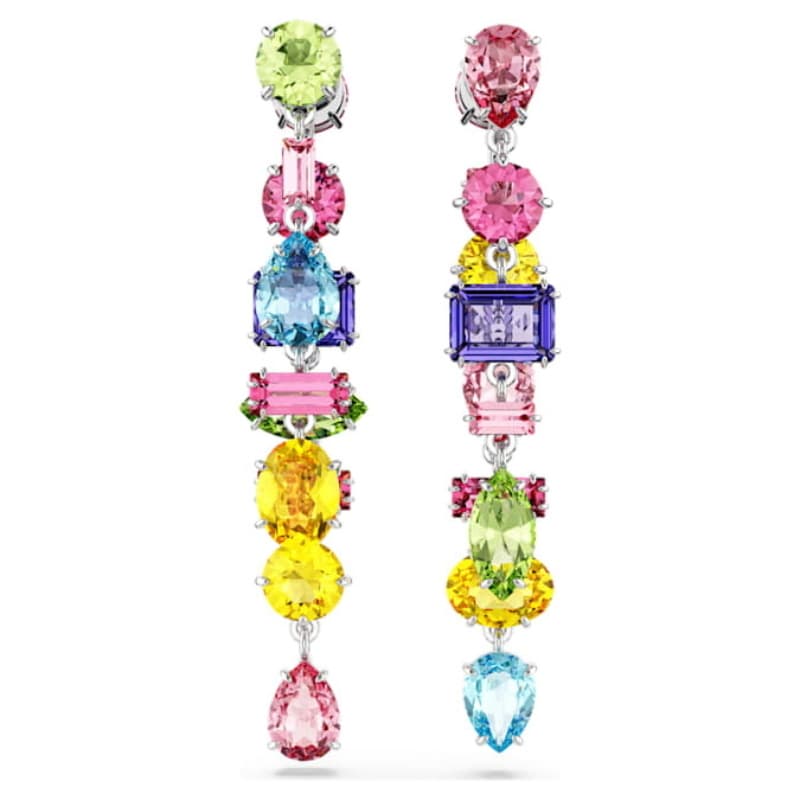 Swarovski 5656417 swarovski fashion piece - re gema orecchino a buco er jacket crmu/ nuovo in scatola originale