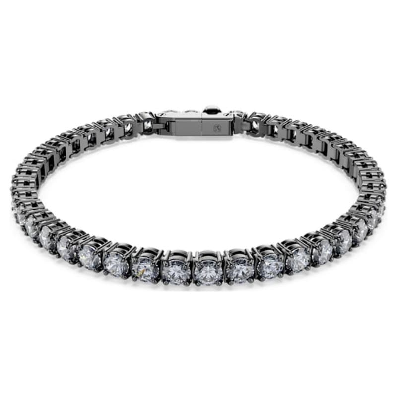 Swarovski 5706561 swarovski fashion piece - re matrix tb rnd sivgr/rus xl nuovo in scatola originale
