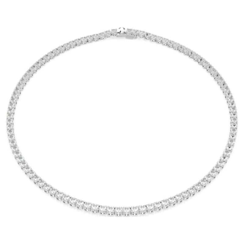 Swarovski 5681796 swarovski fashion piece - re matrix tn s new white/rhs m nuovo in scatola originale