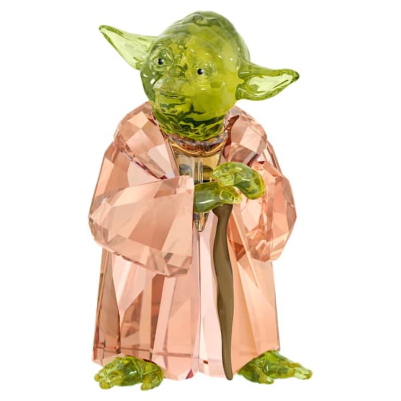 Swarovski 5393456 swarovski fashion piece - star wars master yoda nuovo in scatola originale