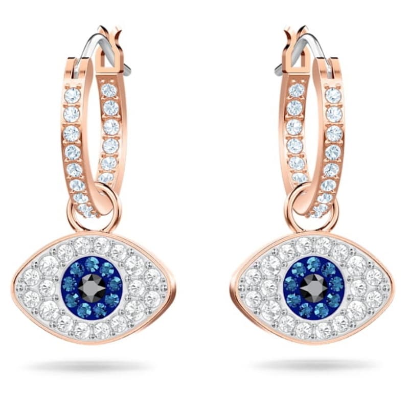 Swarovski 5425857 swarovski fashion piece - symbolica orecchino a buco mini hoop ev nuovo in scatola originale