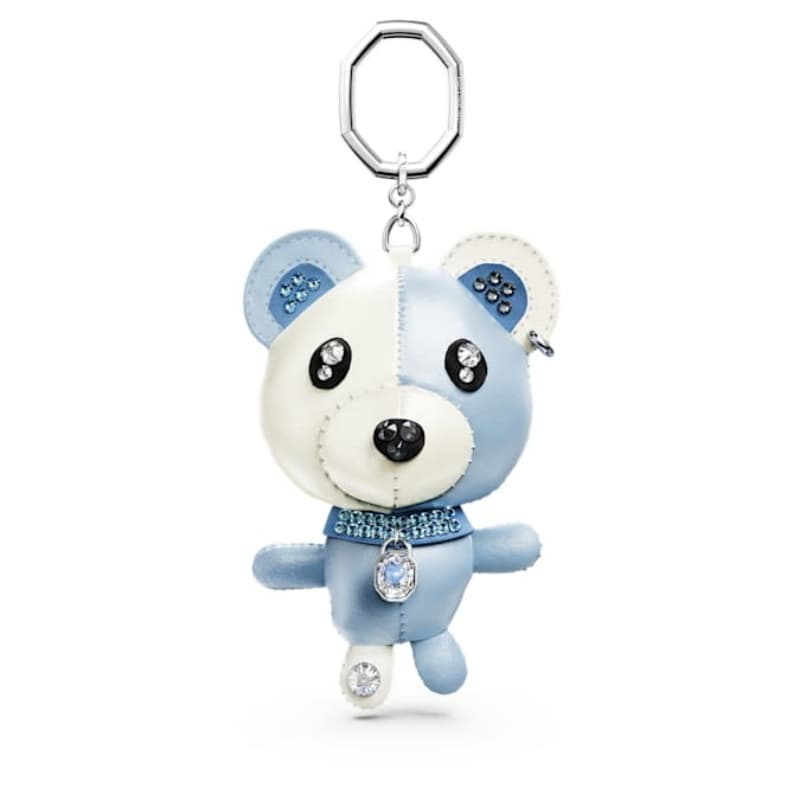 Swarovski 5733771 swarovski fashion piece - teddy bagcharm blu/rhs nuovo in scatola originale