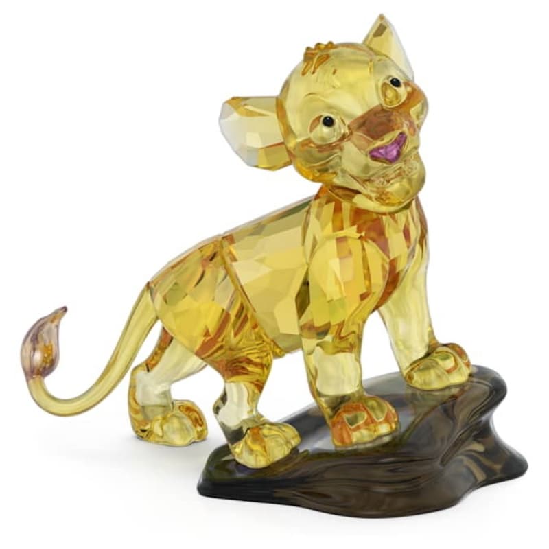 Swarovski 5681811 swarovski fashion piece - the lion king simba nuovo in scatola originale