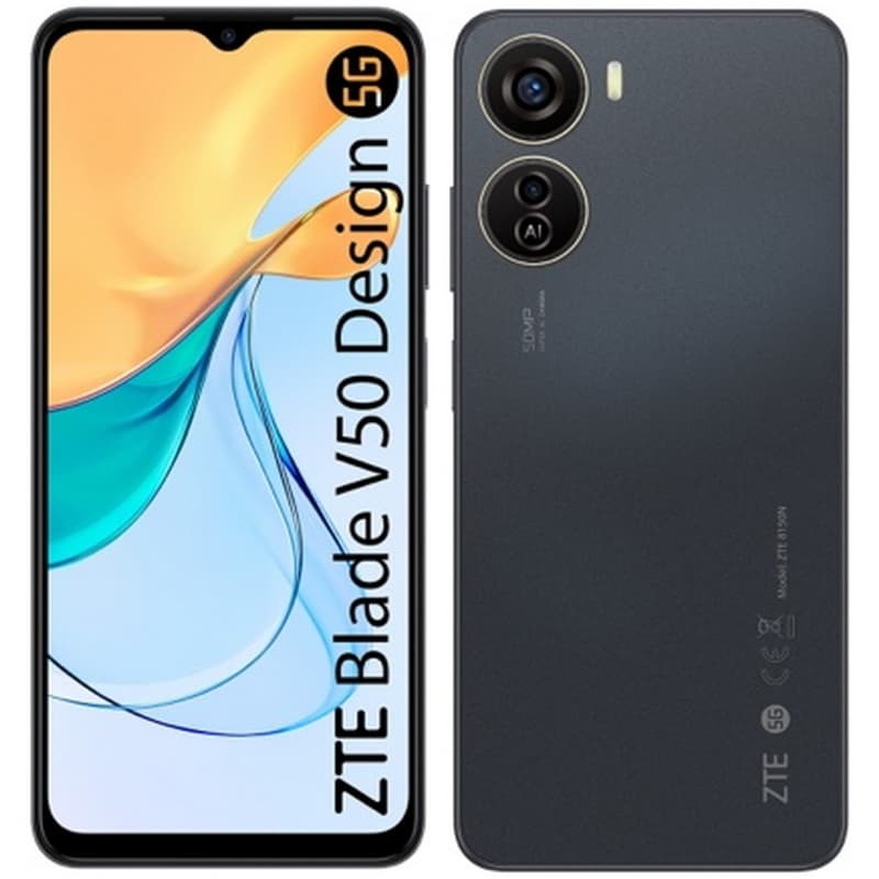 Zte blade v50 5g 4+4/128gb gray dual sim - (garanzia italia - tim)