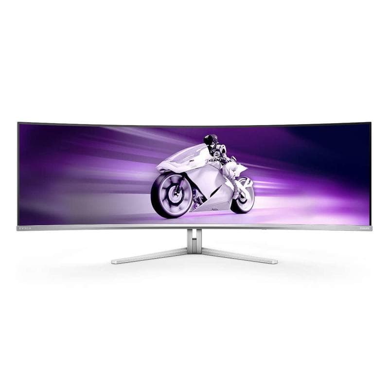 Philips monitor curvo 49 oled dual qhd 32:9 0,03ms, usb-c dock, reg altezza, dp/hdmi, multimediale