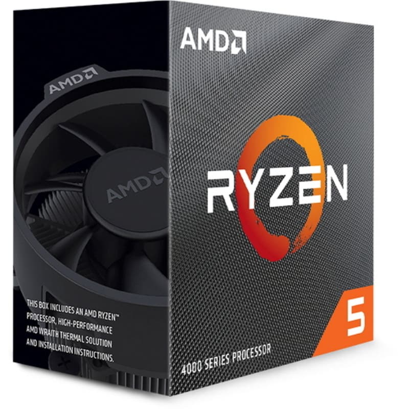 Amd cpu ryzen 5, 4500, am4, 4,10ghz 6 core, cache 11mb, 65w