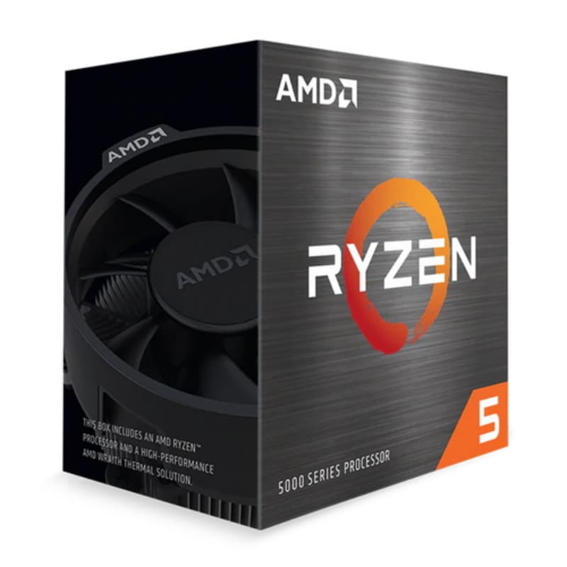 Amd cpu ryzen 5, 5600x, am4, 3.70ghz 6 core, cache 35mb, 65w pib