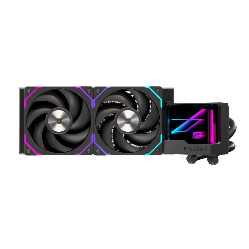Einarex dissipatore liquido ein vertex 240 skt lga 1700/1851/am5/am4 black