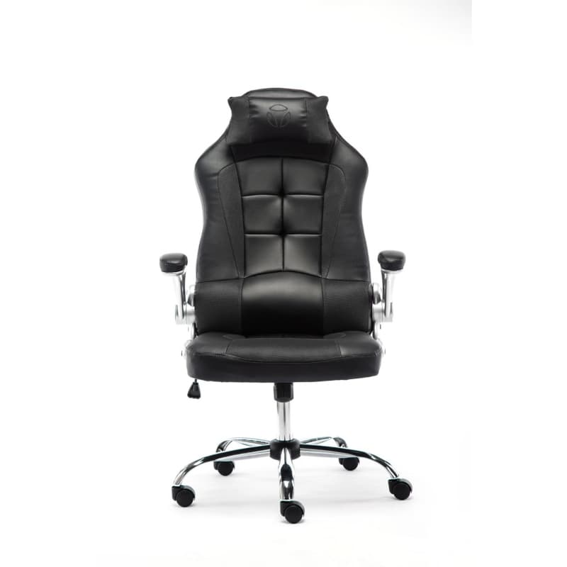 Momodesign poltrona da ufficio comfort nero/silver md-gc003off-k