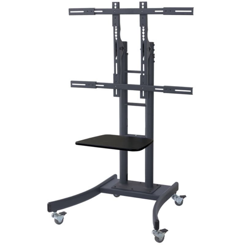 Roline/value staffa pavimento per tv 37-100 load 125kg 800x600 piano e ruote