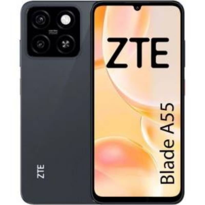 Zte blade a55 4+128gb 6.754g starry black eu