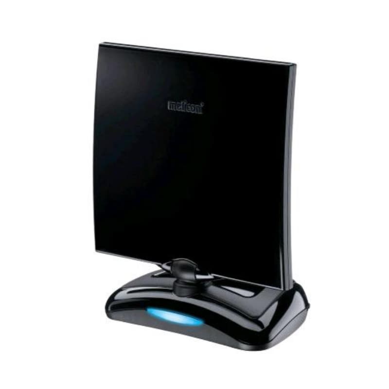 Meliconi at49 antenna televisiva interno digitale at 49 r1 usb dvb-t dvb-t2 dab+ nero