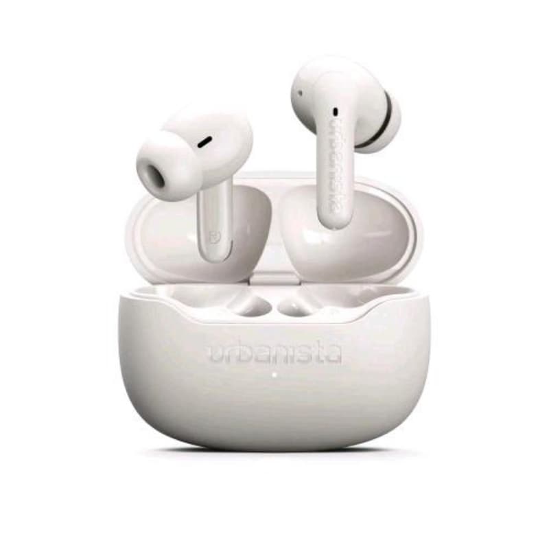 Urbanista palermo auricolari bluetooth multipoint in-ear cancellazione attiva del rumore cloud white