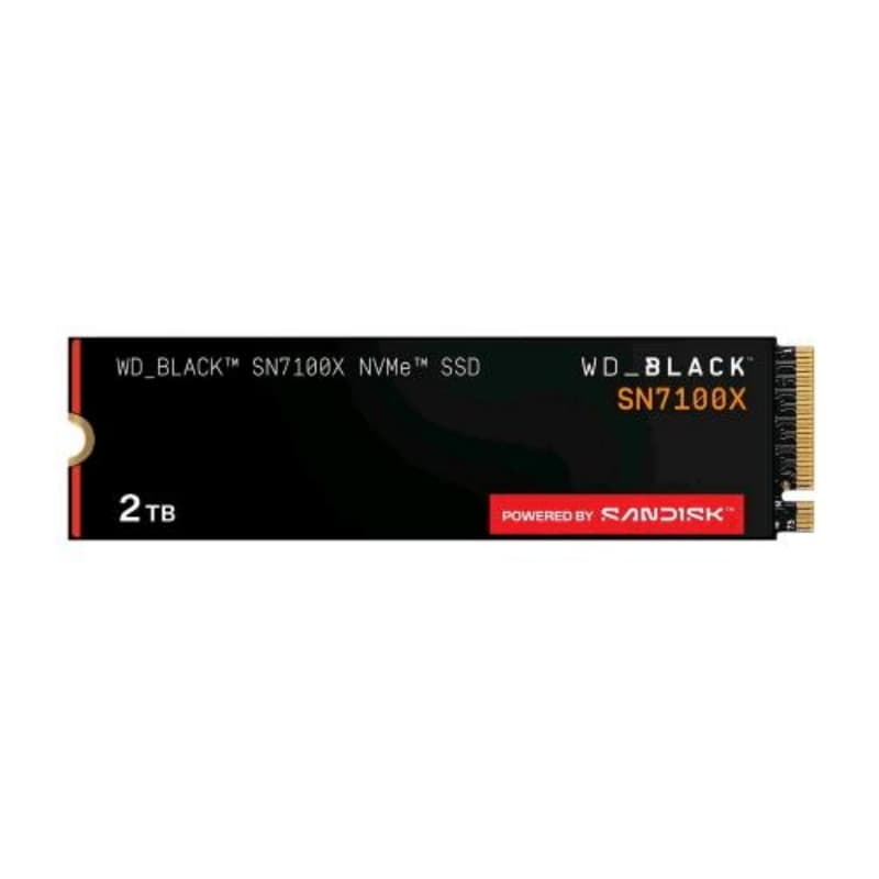 Western digital wd black sn7100x ssd 2tb m.2 nvme pcie 4.0 7250/6900 mb/s per rog xbox ally (x) e pc