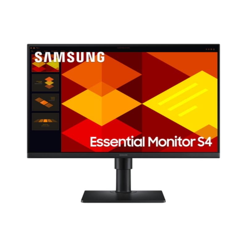 Samsung monitor 24 led ips 16:9 fhd 5ms 250 cdm 100hz, pivot, dp/hdmi, s4 s24d400