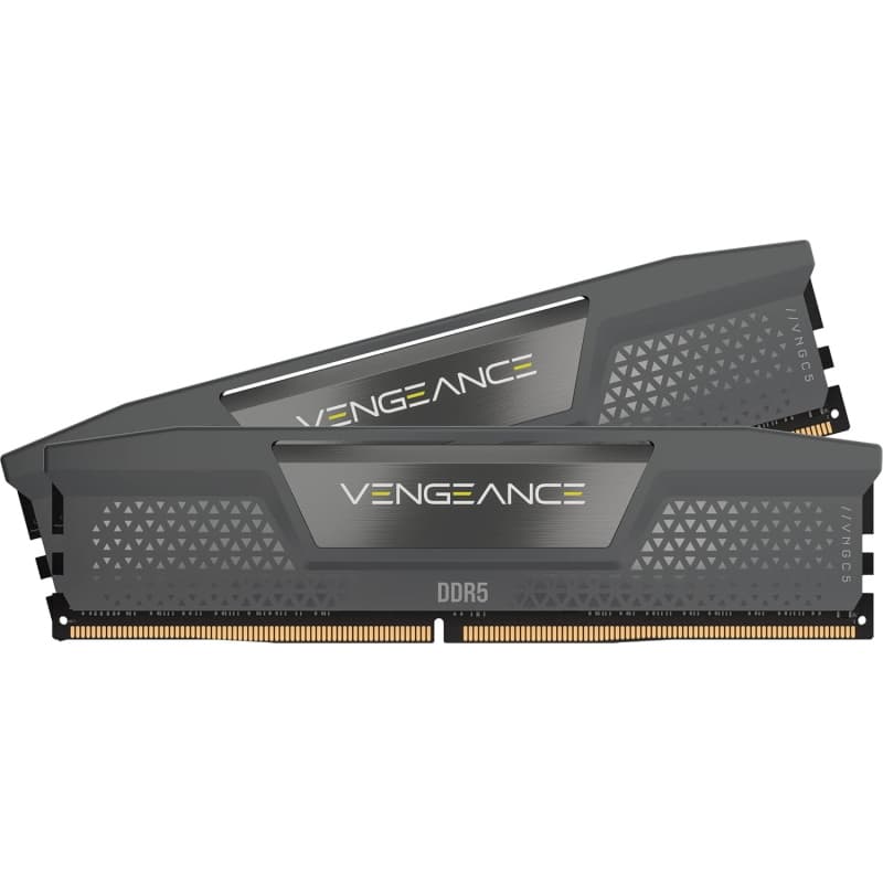 Corsair vengeance ddr5 16gb (2 x 8gb) ddr5 6000 cl36-44-44-96 1.35v intel xmp amd expo - grey