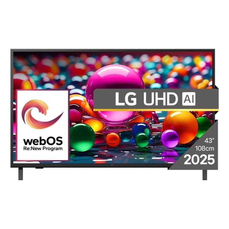 Tv led 43 43ua74003lb ultra hd ai 4k smart tv wifi dvb-t2
