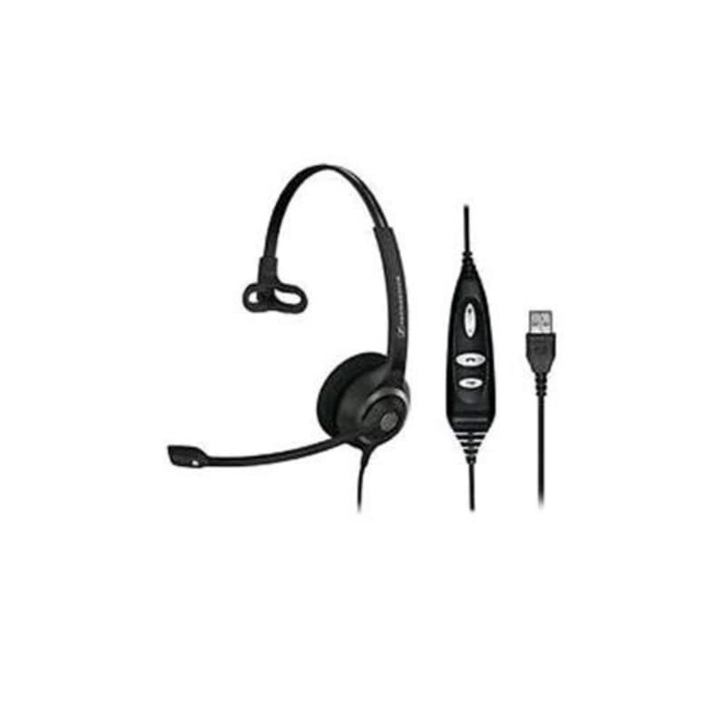 Sennheiser cuffia mono con microfono professionale usb colore nero