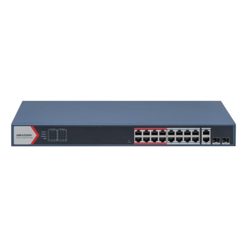Hikvision switch smart managed poe 10/100 + uplink gigabit combo