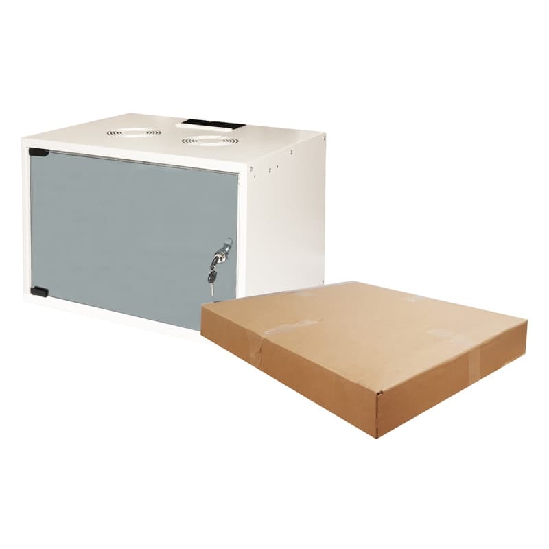 Link armadio a muro 19 6 unit? 370*540*400mm grigio disassemblato