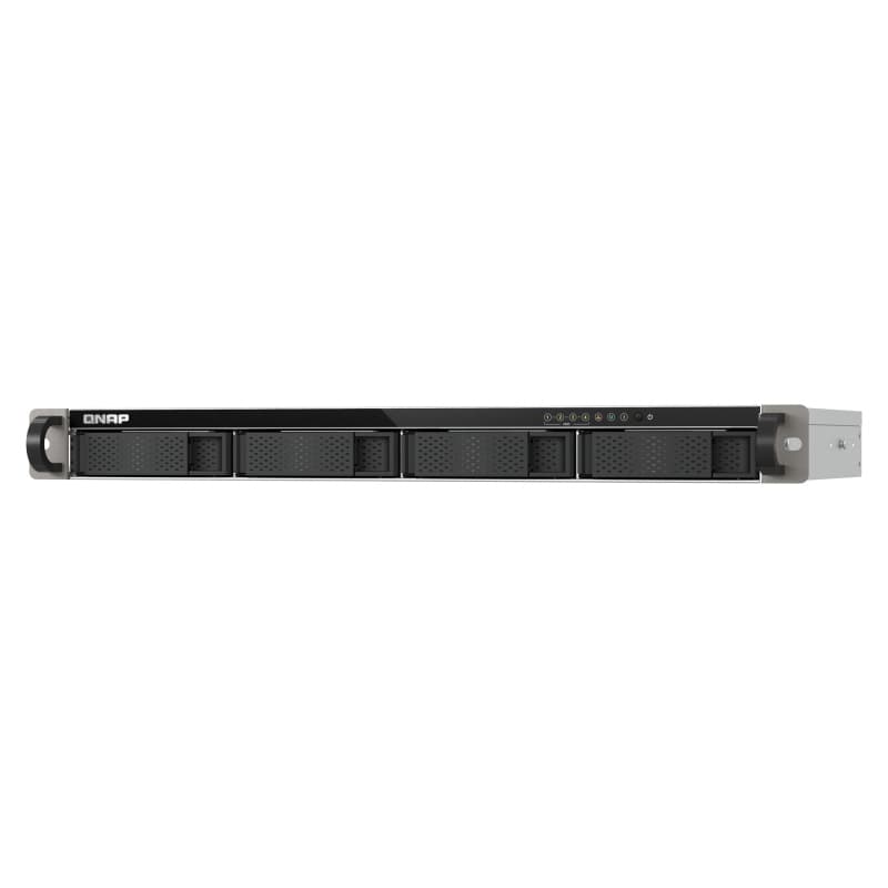 Nas rack 1u qnap ts-432xeu-4g 4hd 3,5/2,5 1x10gbe sfp+ 2x2.5 gbe 4xusb3.2 4gb ram cpu annapurnalabs alpine arm 1.7ghz 4c