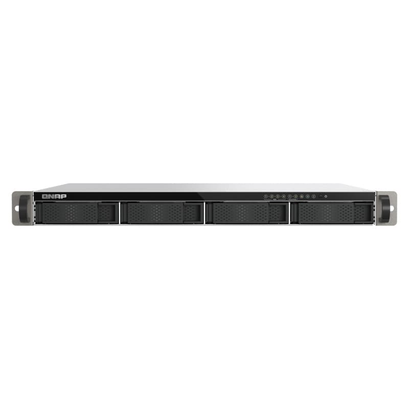 Nas rack 1u qnap ts-h665u-8gÂ 4hd 2.5/3.5 2x e1.s o 2x m.2 pcie ram 8gb 2x 2.5gbe intel 4core 1x250w