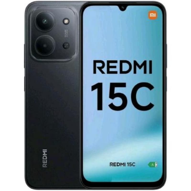 Xiaomi redmi 15c dual sim 6.9 octa core 128gb ram 4gb 4g lte europa midnight black
