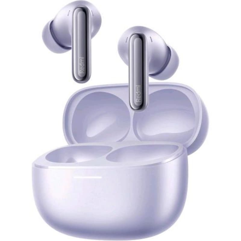 Xiaomi redmi buds 6 pro auricolari bluetooth audio dimensionale con tracking del movimento della testa hi-res audio cancellazione attiva del rumore comandi touch bilanciamento alti-bassi lavender purple