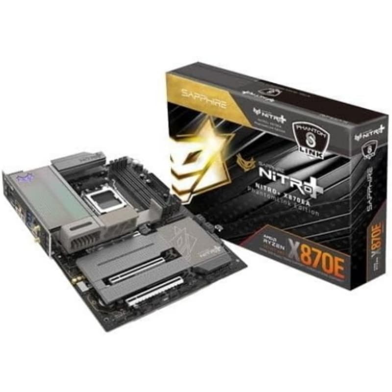 Sapphire nitro+ x870ea amd x870e wi-fi 7 ddr5 pcie 5.0 socket am5 atx
