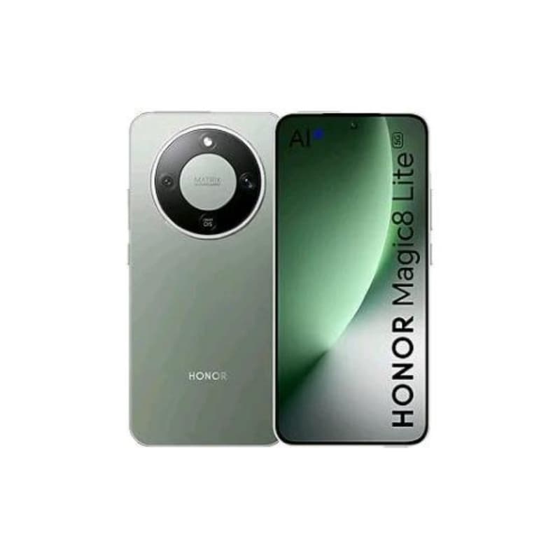 Honor magic 8 lite 5g dual sim 6.79 octa core 256gb ram 8gb 5g europa magic green