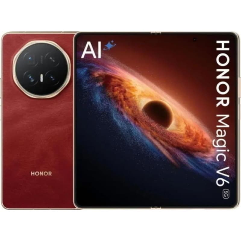 Honor magic v6 5g dual sim 6.52 octa core 512gb ram 16gb 5g europa red