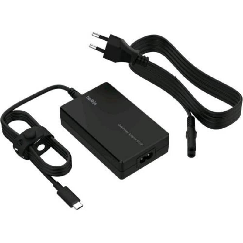 Belkin alimentatore gan 100 w fast charge usb-c per notebook tablet nero