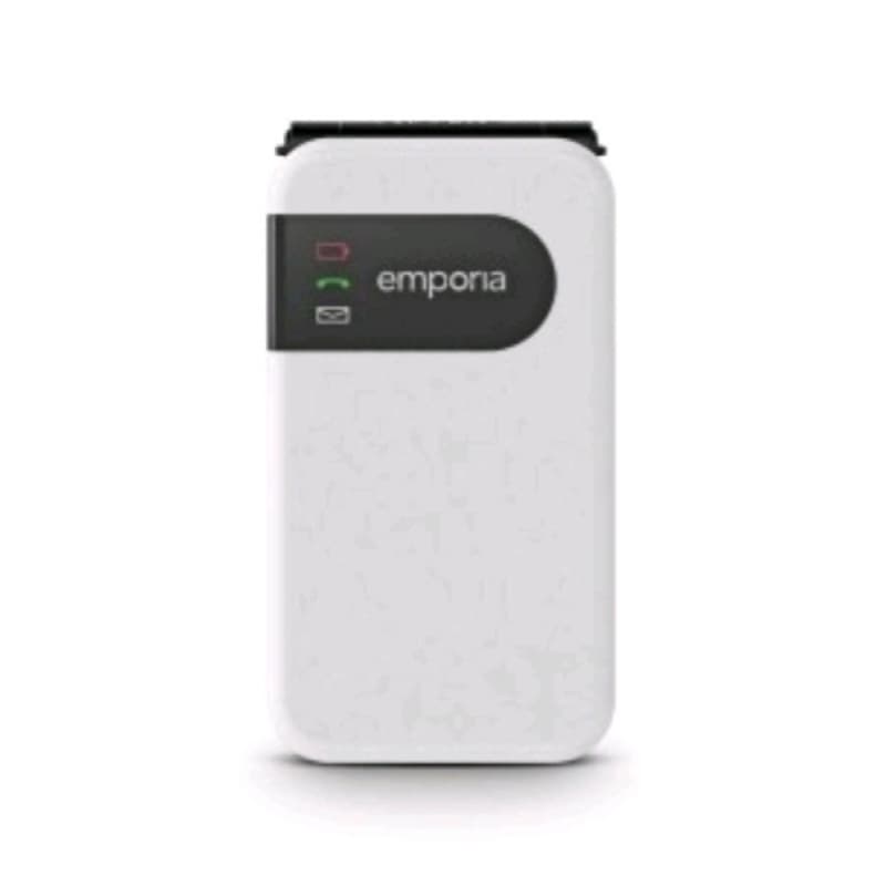 Emporia simplicityglam 2g 2.8 senior phone clamshell tasti selezione rapida menu` ad icone grandi