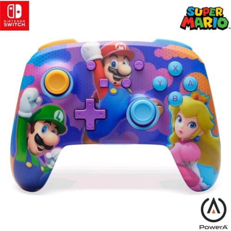 Powera color splash nintendo switch oled nintendo switch lite controller wireless