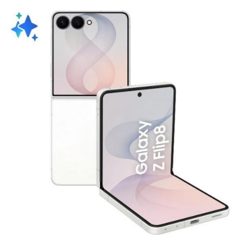 Samsung f776 galaxy z flip8 5g dual sim 6.9 octa core 256gb ram 12gb 5g europa cream