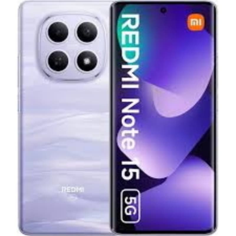 Xiaomi redmi note 15 5g dual sim 6.77 octa core 512gb ram 8gb 5g wind3 mist purple