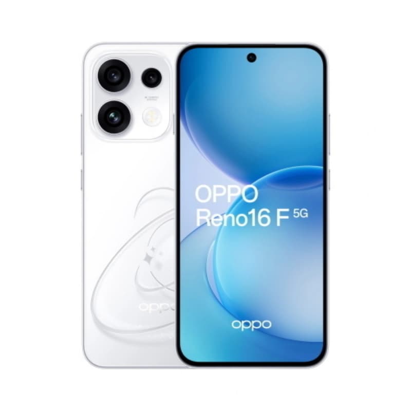 Oppo reno 16 fs 5g dual sim 6.57 octa core 512gb ram 8gb 5g italia pop white bundle box