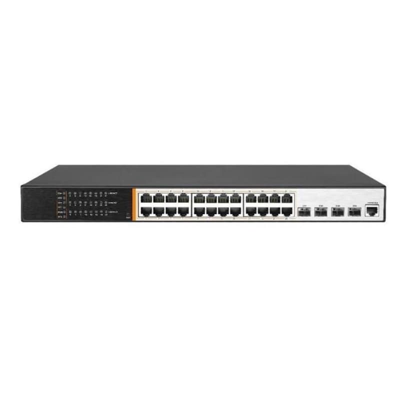 Link switch 24p gigabit poe 2sfp poe 400w