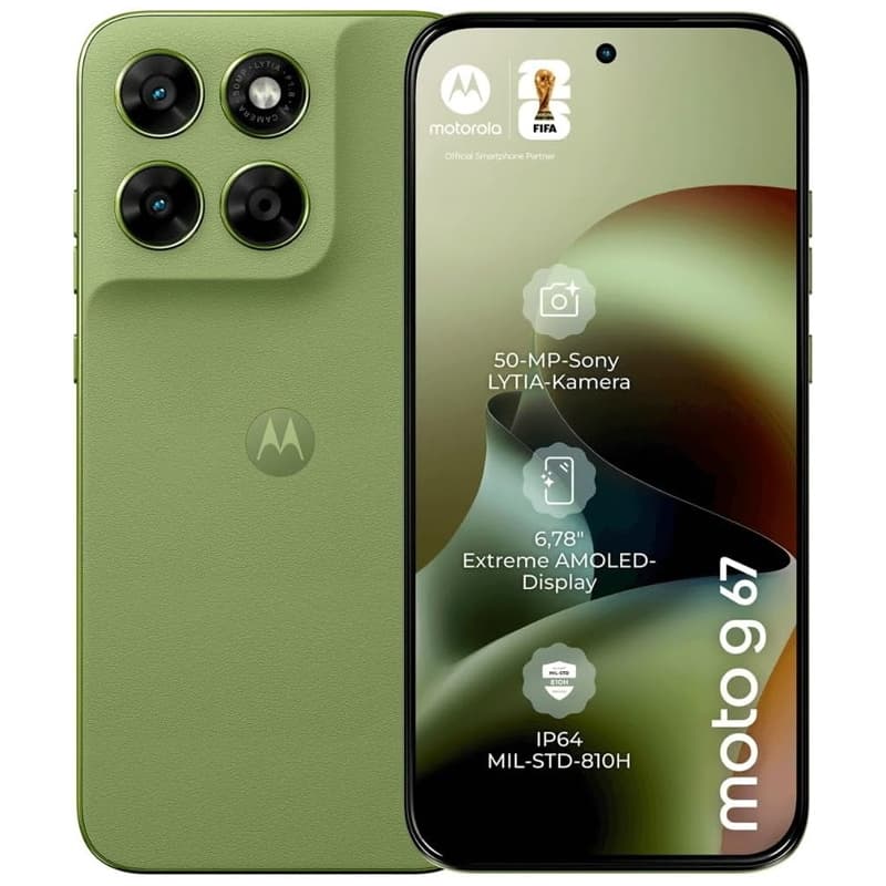 Motorola moto g67 (pantone nil green) - smartphone 6.78 - ram 4gb - storage 256gb - ue