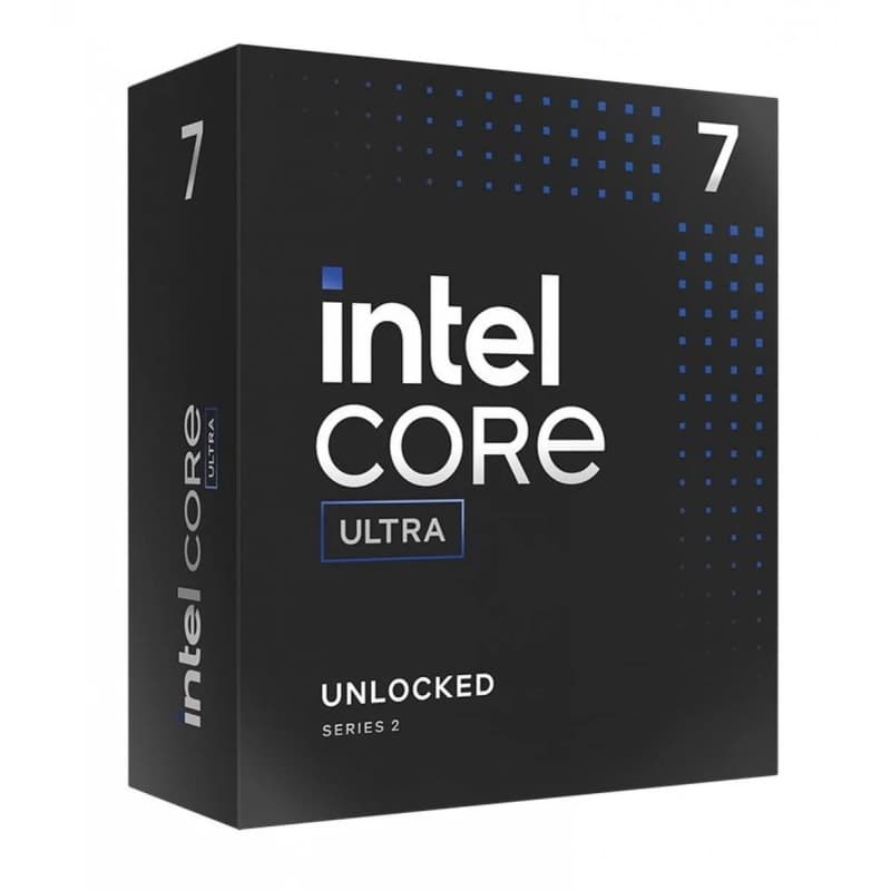 Intel cpu ultra 7, 265k, lga 1851, 3,9ghz 20 core, 30mb cache, 125w, graphic, no fan