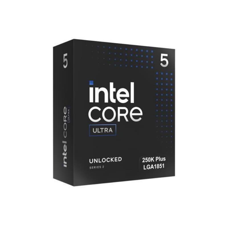 Intel cpu ultra 5, 250k, lga 1851, 4.2 ghz 18 core, 30 mb cache box, graphics, no fan