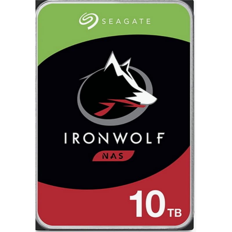 Seagate hdd ironwolf 10tb 3,5 5600rpm sata 6gb/s buffer 256mb