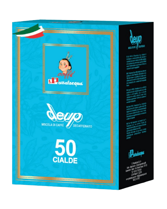 CAFFÈ PASSALACQUA DEUP - DECAFFEINATO - Box 50 CIALDE ESE44 da 7.3g