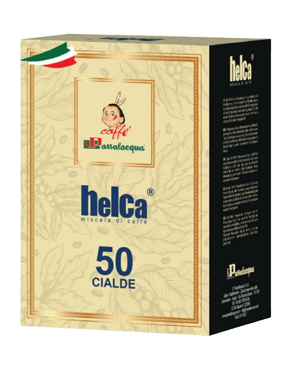 CAFFÈ PASSALACQUA HELCA - GUSTO FORTE - Box 50 CIALDE ESE44 da 7.3g