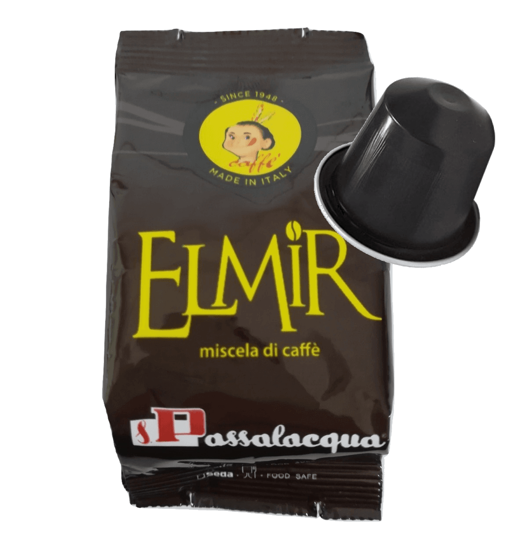 CAFFÈ PASSALACQUA ELMIR - GUSTO PIENO - Box 100 CAPSULE COMPATIBILI NESPRESSO da 5.5g