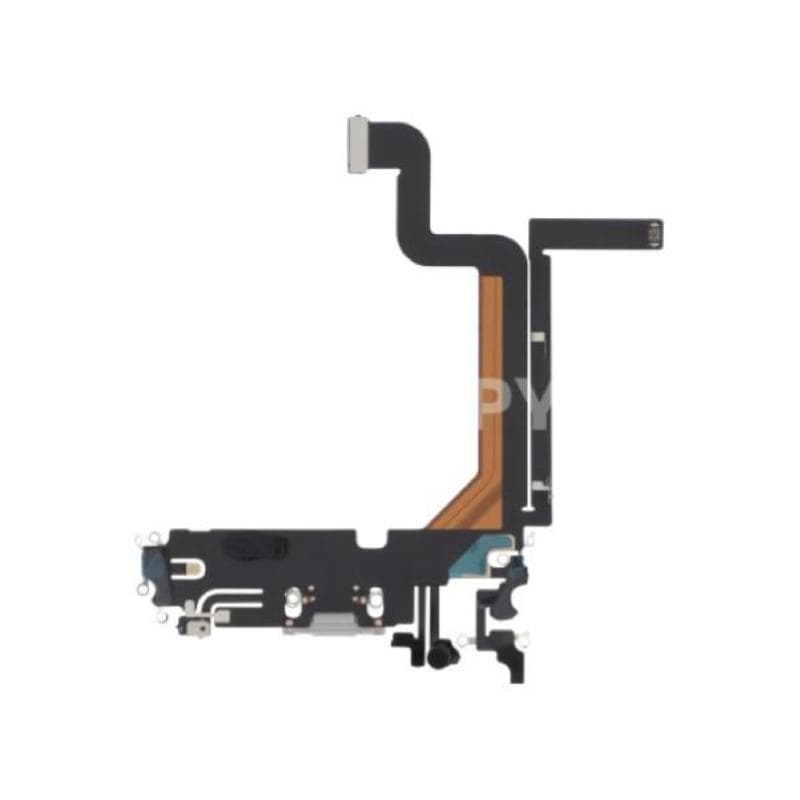 Utopya Connettore di Ricarica�Argento iPhone 14 Pro Max