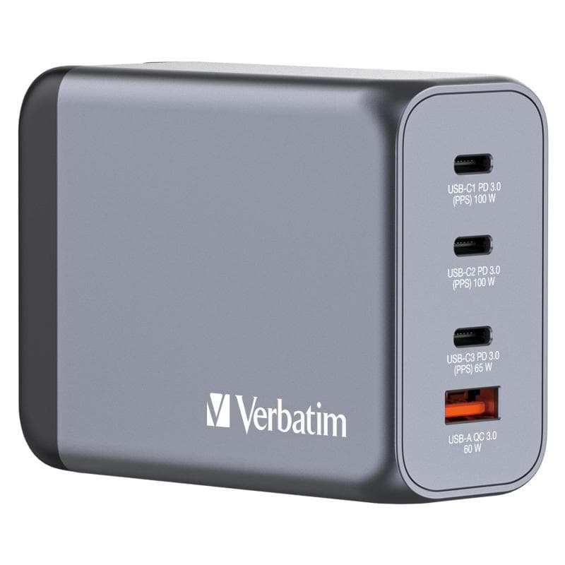GNC-200 GaN Charger 4 Port 200W USB A/C (EU/UK/US)
