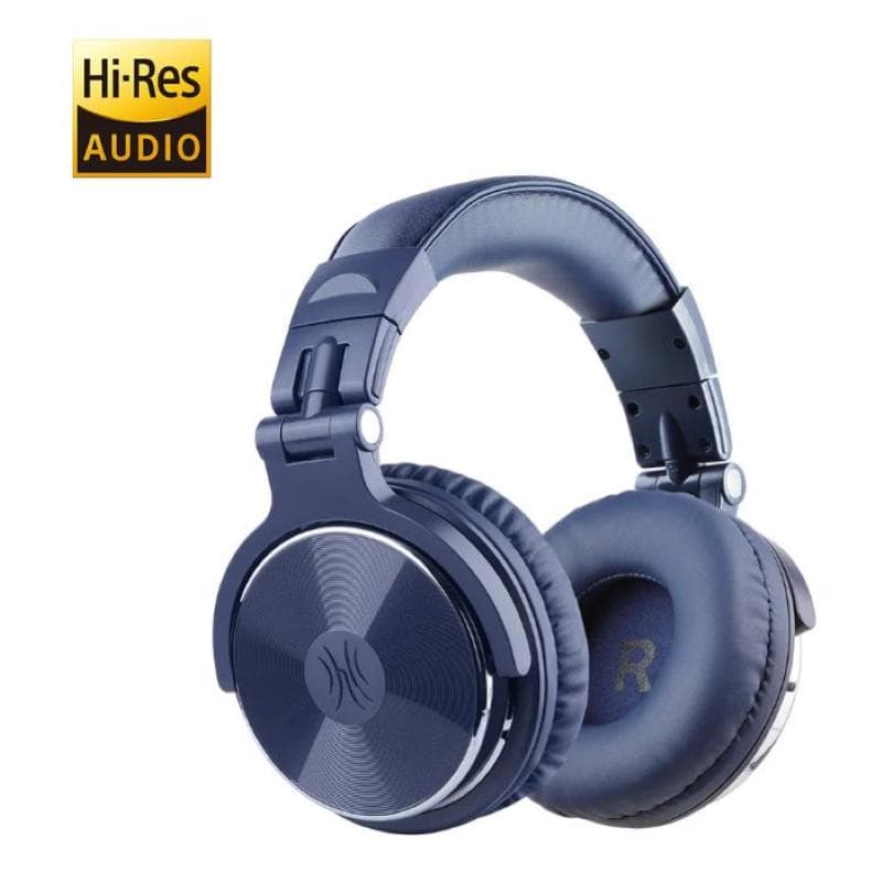 OneOdio Studio Pro 10 Hi-Res Cuffie DJ Cablate c/ Shareporte e Microfono Blue